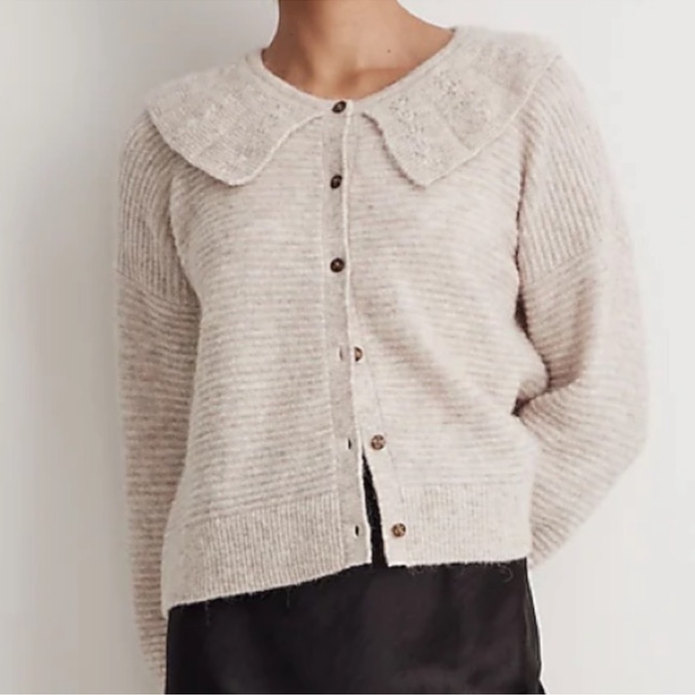 Madewell cropped cardigan Sz M